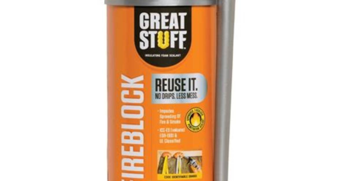 Great Stuff Fire Block