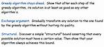 Greedy Algorithm - Exchange Argument