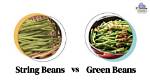 Green Beans vs String Beans