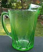 Green Depression Glass Patterns