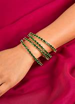 Green Gemstone for Bangles