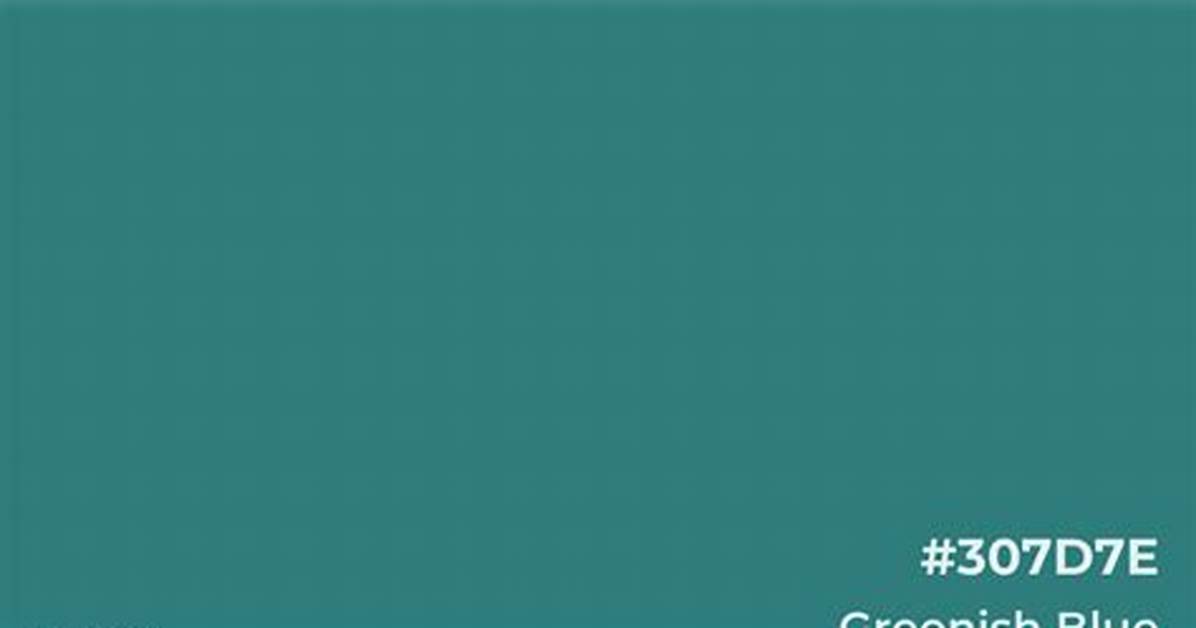 Greenish-Blue