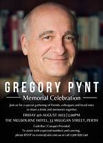 Greg Pynt Perth and Greg Pynt Death