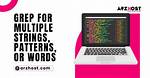 Grep Exclude Multiple Strings
