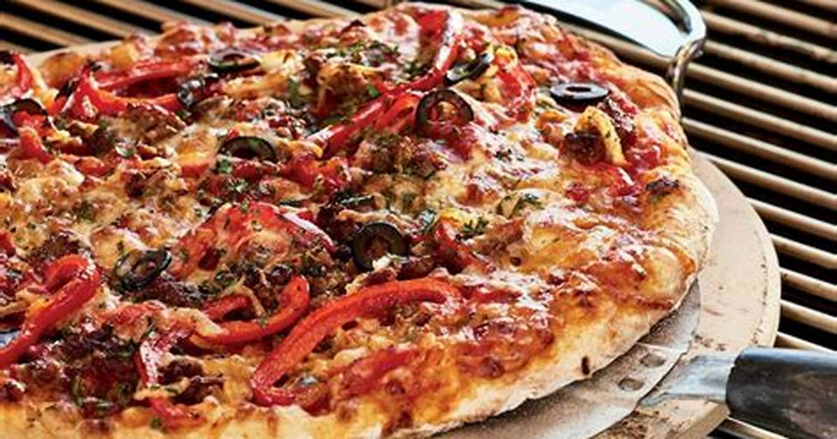 Grilled Pizza