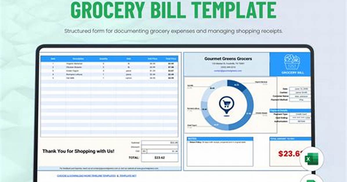 Grocery Bill Program