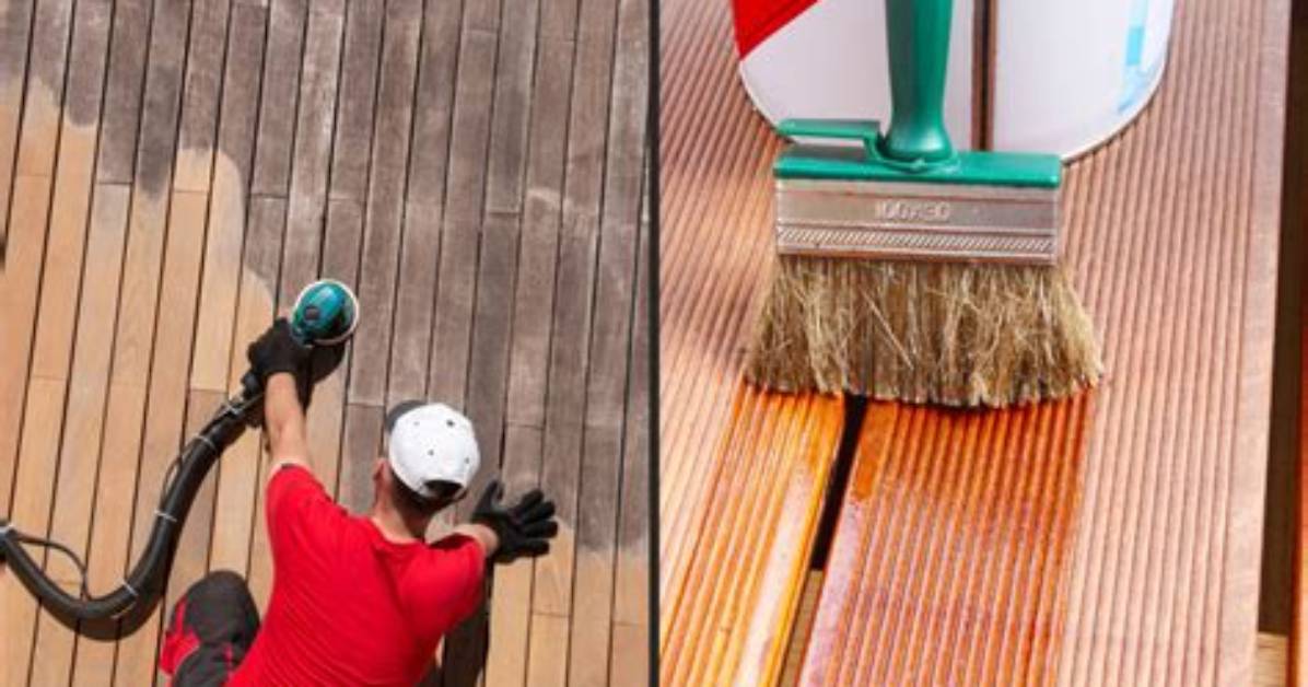 Grooved Decking Sander