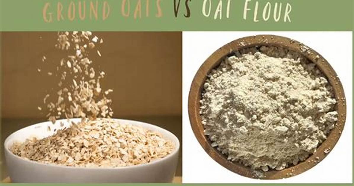 Ground Oats
