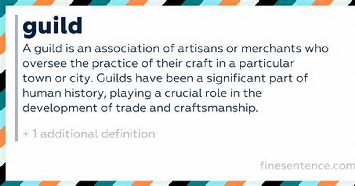 Guild Meaning