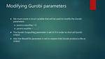 Gurobi Using the Obj Parameter from addVar