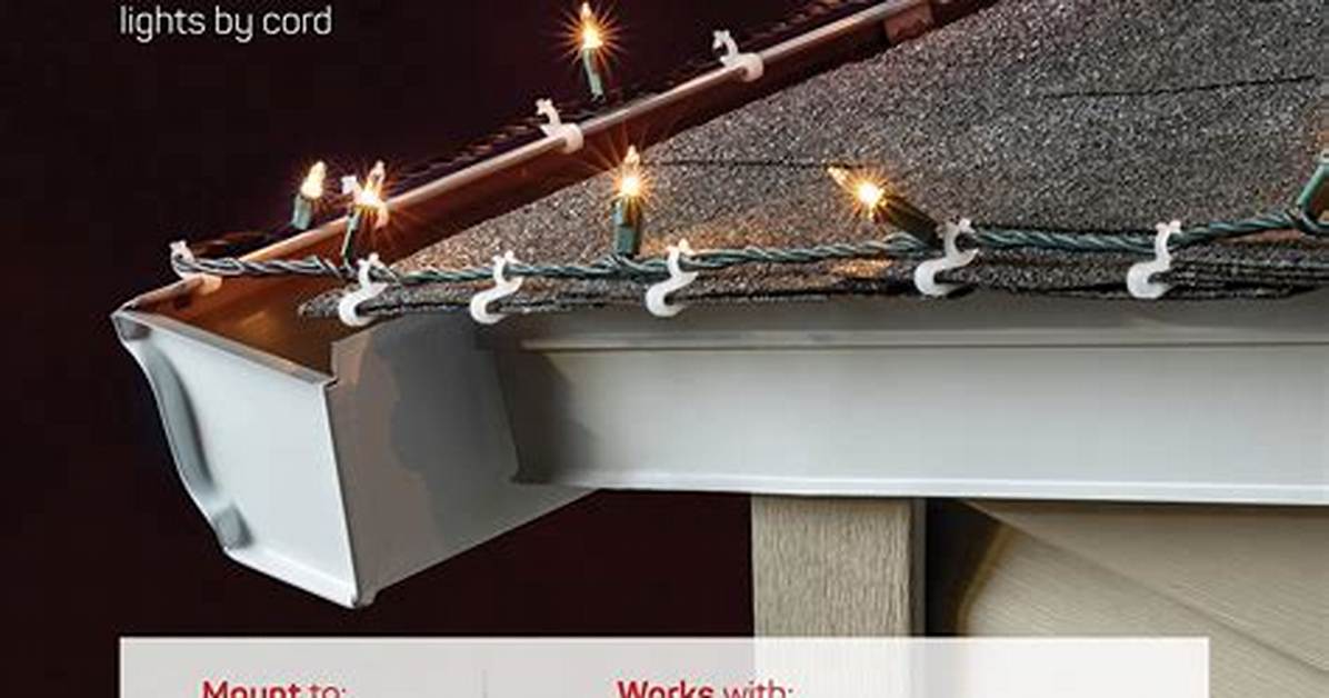 Gutter Clips for Lights
