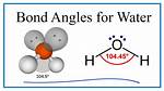 H2O Bond Angle