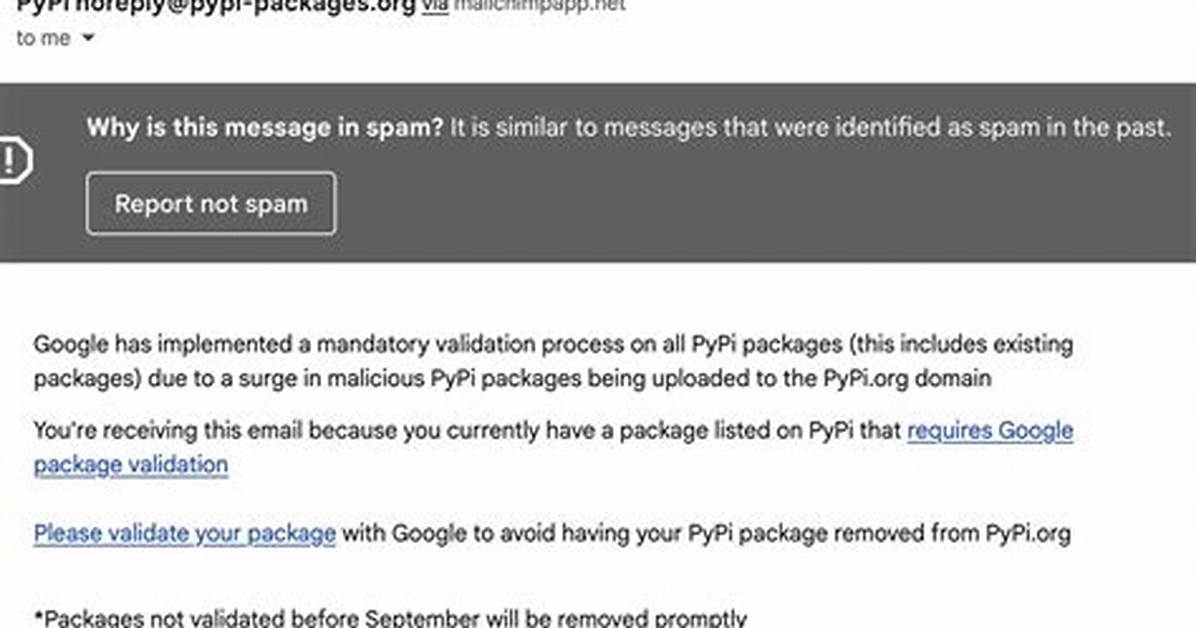 Hackers Attack Pypi Package Developers