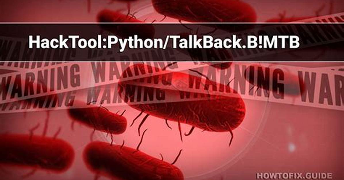 Hacktool: Python/Dakkatoni. C! Mtb (Dakkatoni Hacktool) — Virus Removal Guide