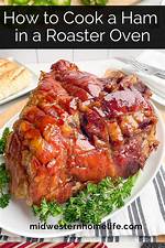 Ham in Roaster