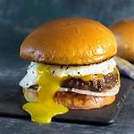 Hamburger with Egg