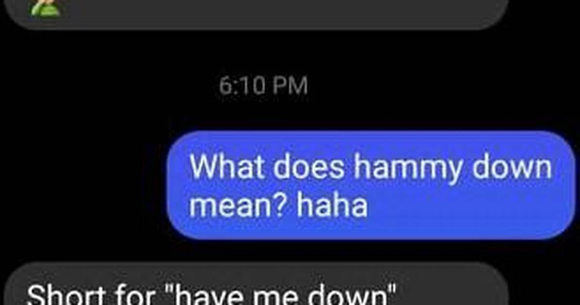 Hammy Down