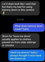 Hammy Down
