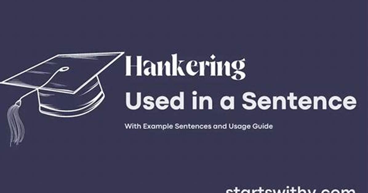 Hankering