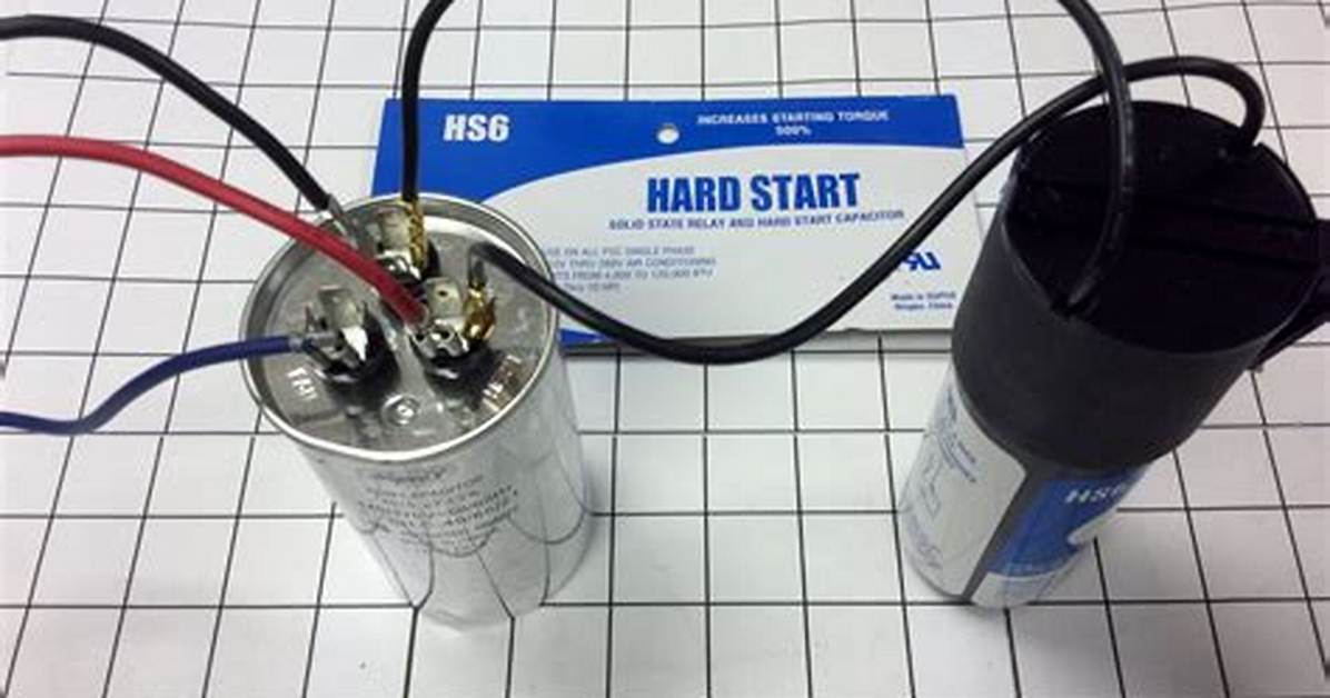 Hard Start Capacitor