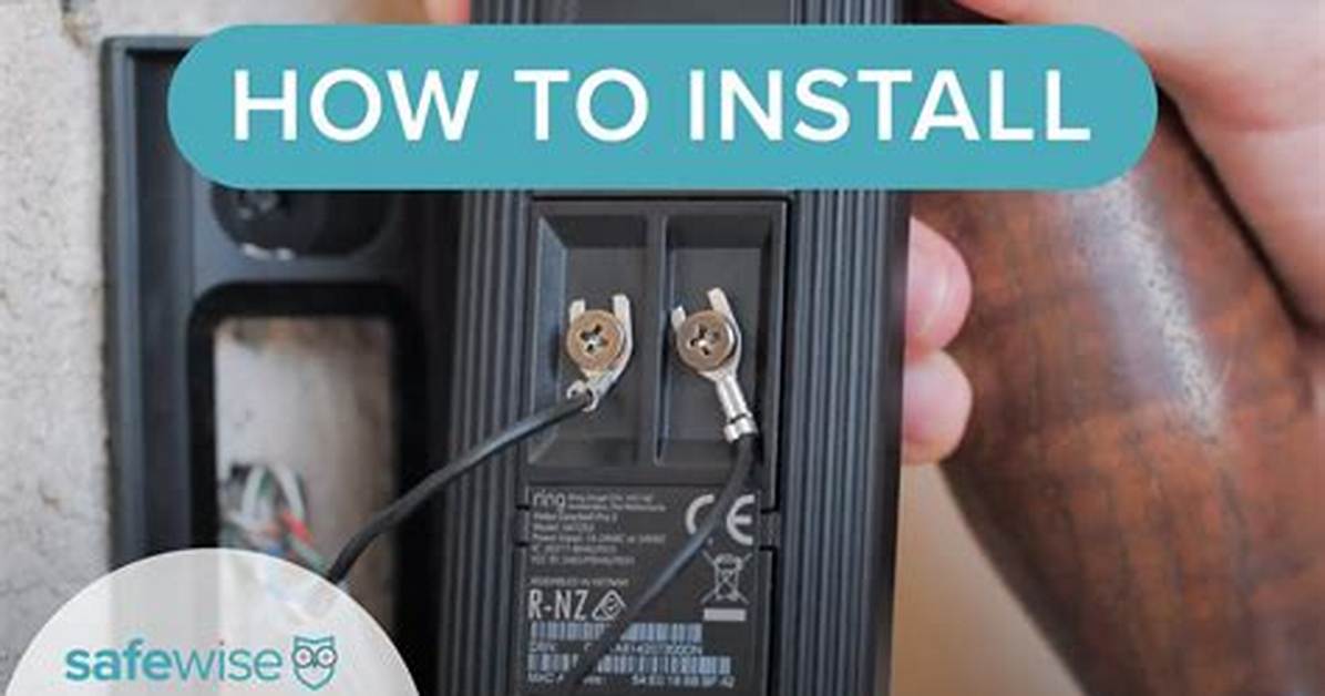 Hardwire Ring Doorbell