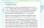 Has a Primitive Root?