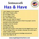Has Been Example Sentences?