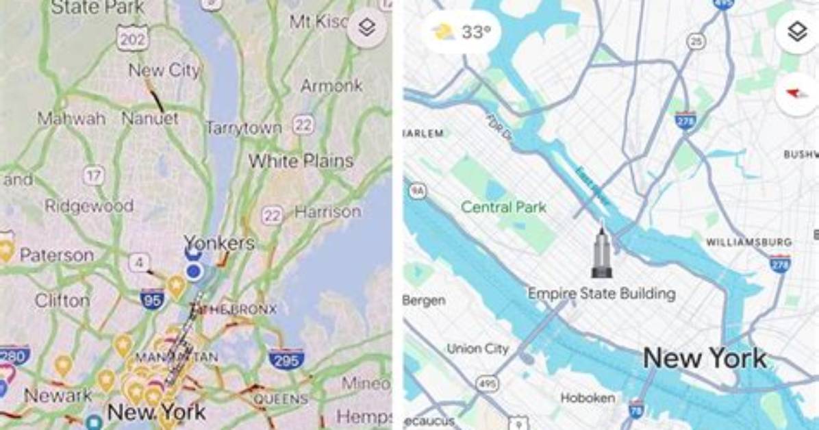 Has Google Maps Changed?