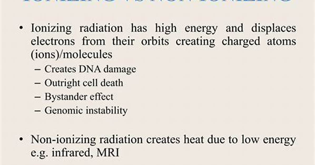 Has Greatest Ionizing Effect?