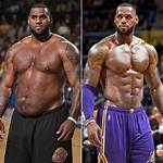 Has Lebron James Lost Weight Since His Right Foot Injury?