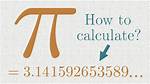 Has Pi Been Calculated?