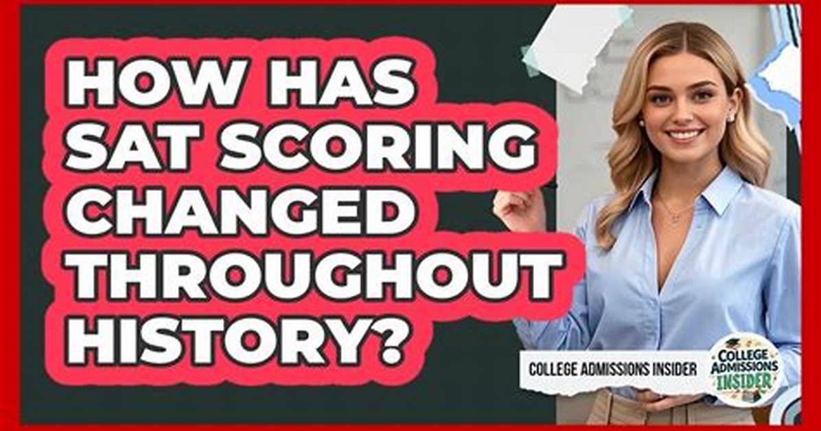 Has Sat Scoring Changed?