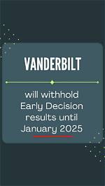 Has Vanderbilt Gone Test Optional?