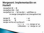 Haskell Merge Sort
