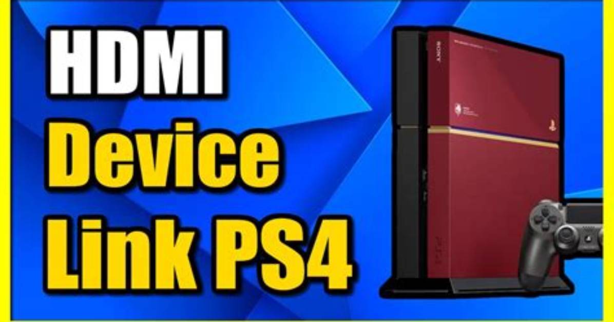 Hdmi Device Link Ps4?