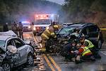 Head on Collision on Us-6 Kills One, Hospitalizes Two