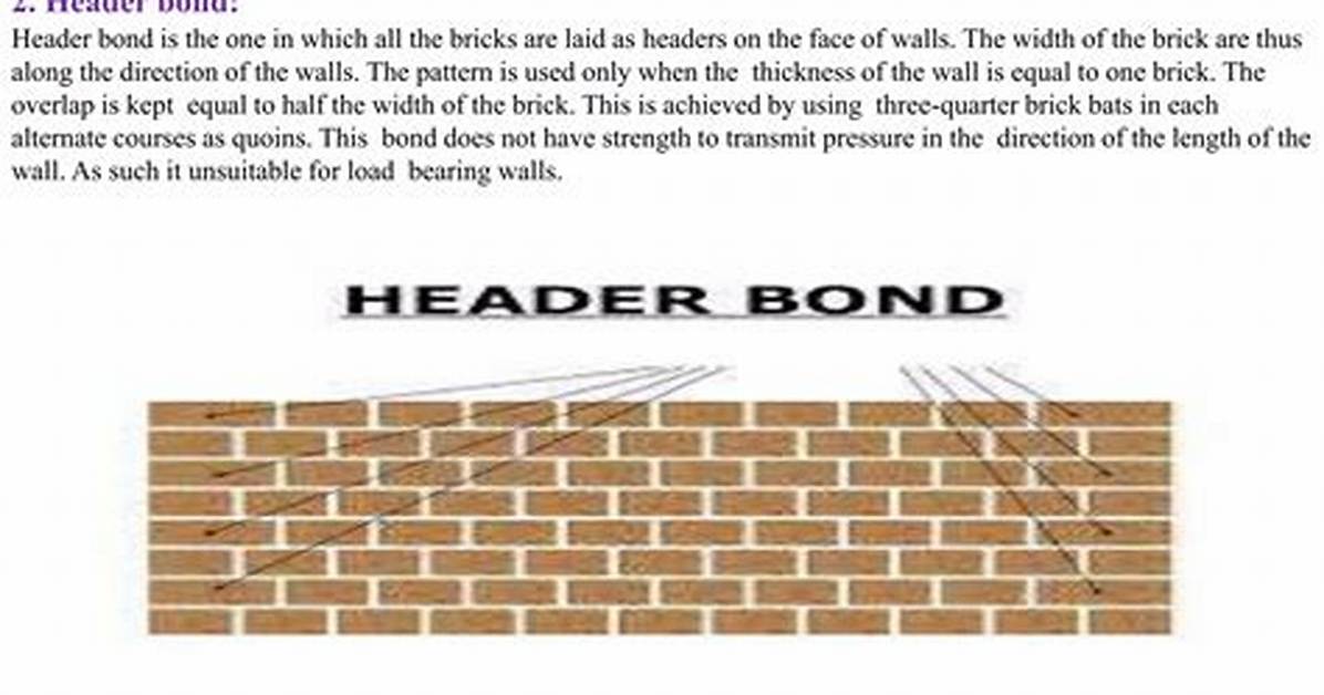 Header Bond