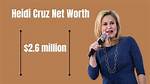 Heidi Cruz Net Worth and Earnings 2022