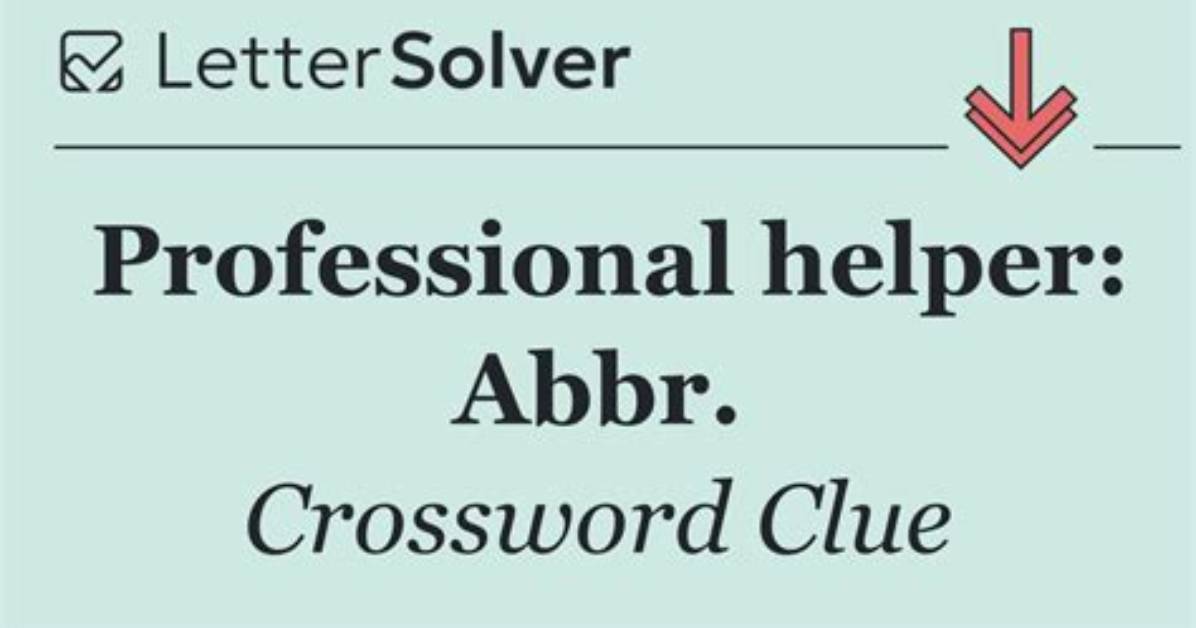Helper: Abbr.