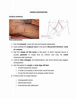 Hernia Exam