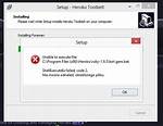 Heroku Error When Installing [Duplicate]