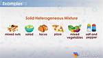 Heterogeneous Mixture Examples