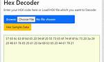Hex Code Decoder