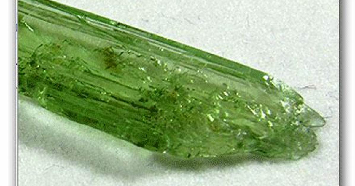 Hiddenite Crystal