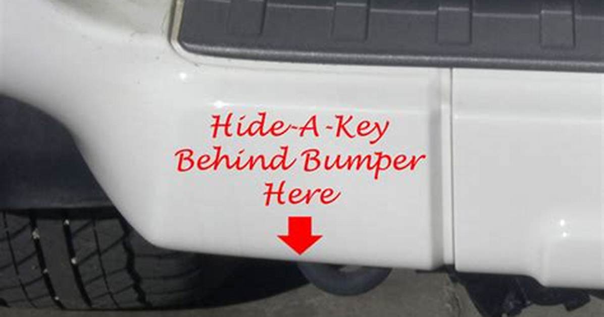 Hide a Key Car
