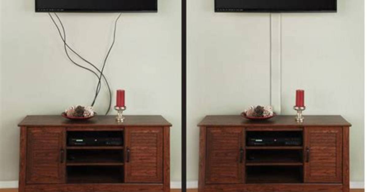 Hide Cables in Wall