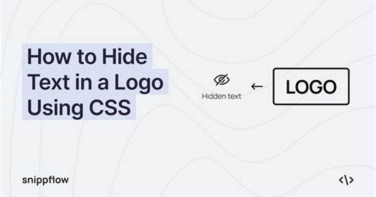Hide Text Using Css