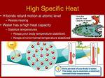 High Specific Heat