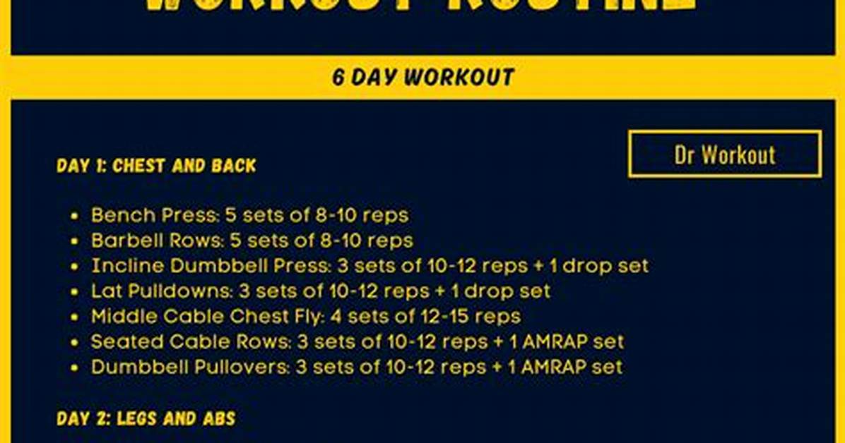 High Volume Training | Example Workout