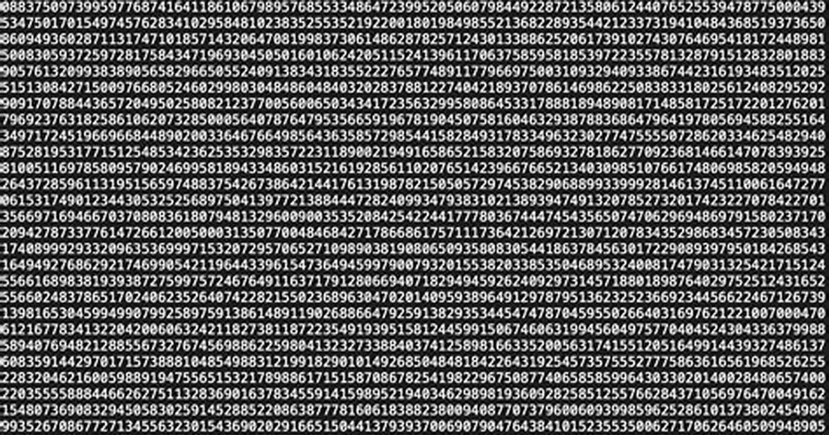 Highest Prime Number